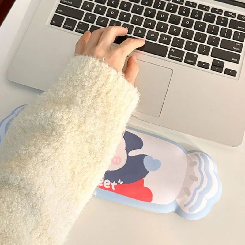 Sweet Bunny Mouse Pad and Wrist Support